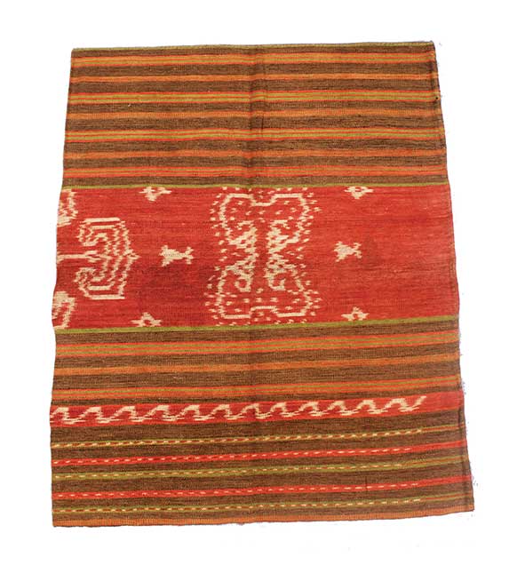 A Sumba cloth Habak Pattern with symbol of kingdom