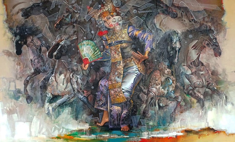 Komposisi Tari dan Delapan Kuda Putih