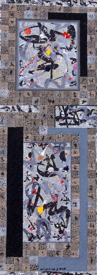 Caligraphy on Silver