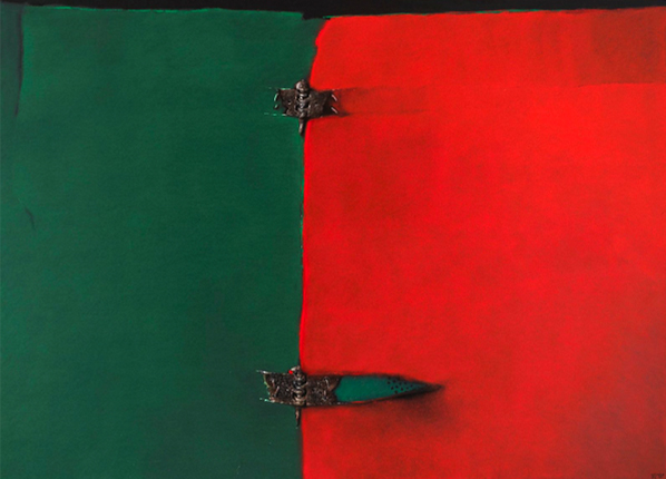 Komposisi Merah Hijau