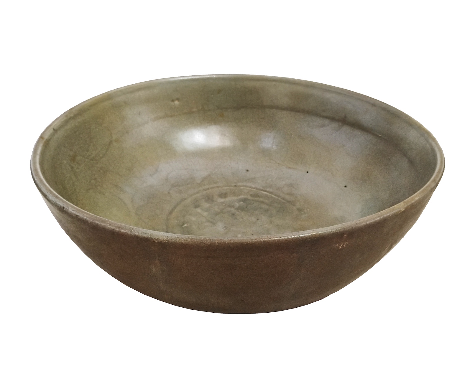 A 14th - 16th century Yuan - Ming Dynasty Chinese celadon bowl