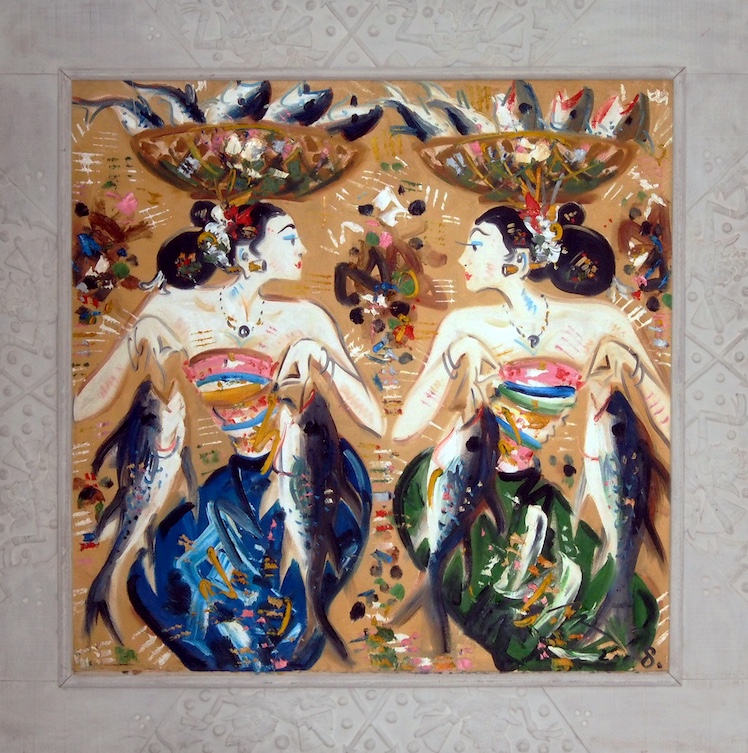 Dua Gadis Penjual Ikan