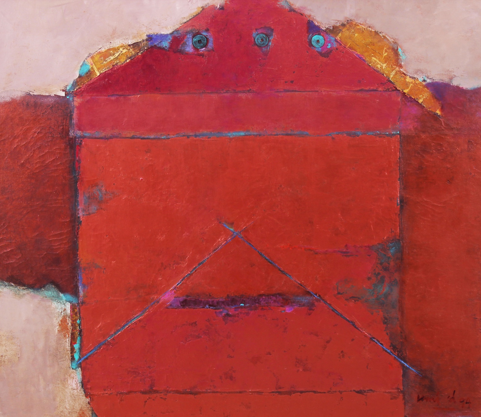 The Mystery of The Antique  Coins on Copper Red