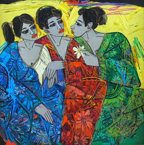 3 (Tiga) Penari Jaipong Dari Bandung