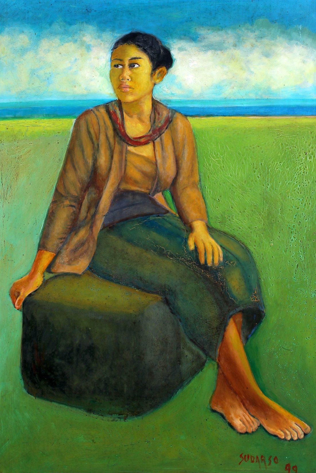 A Seated Woman