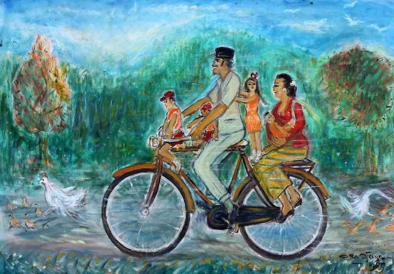 Menikmati Hari di Desa