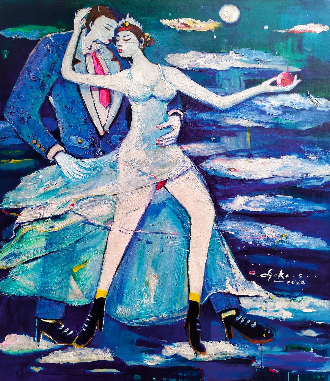 Adam, Eve And Red Khuldi Fruit