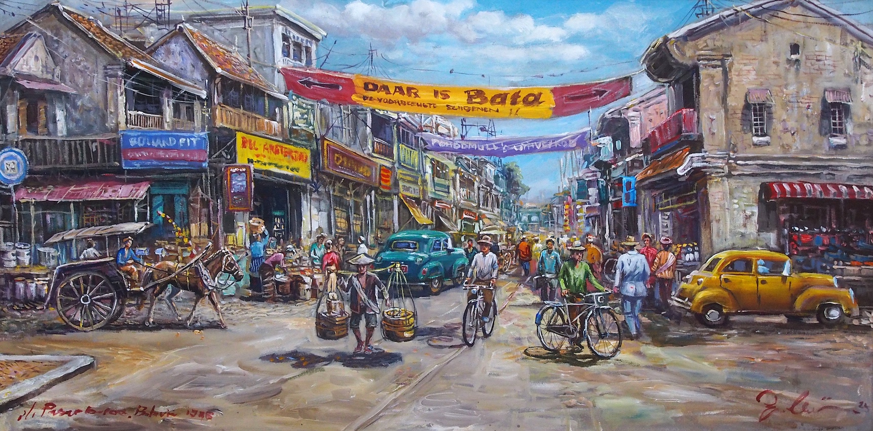 Pasar Baroe Batavia 1925